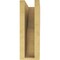 Ekena Millwork 4"W x 8"D x 12"H Classic Greensboro Rough Cedar Woodgrain TimberThane Corbel, Primed Tan CORUR04X08X12GRNRCPR - alternate 2